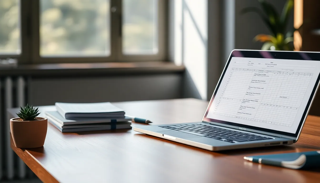 월세 계약서 및 청년 지원금 안내문