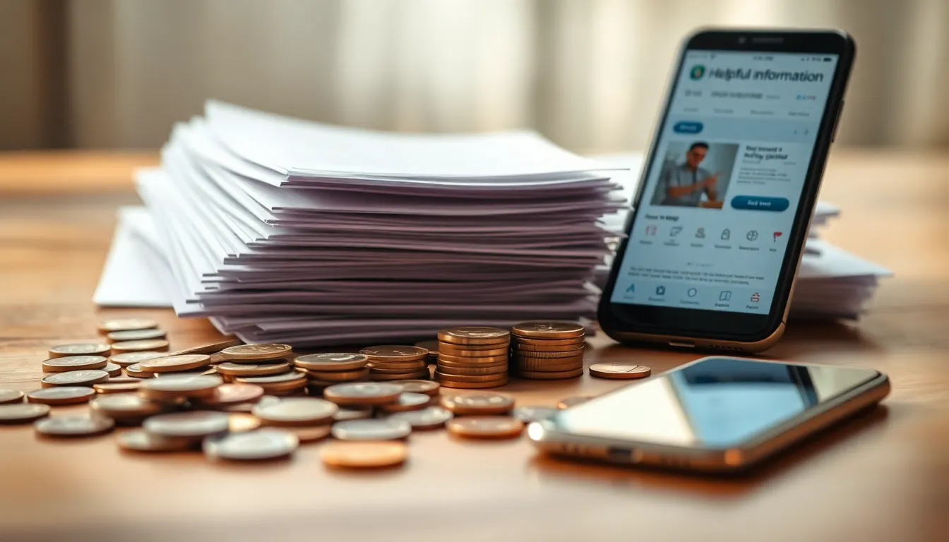 다양한 지원금을 확인하는 모습